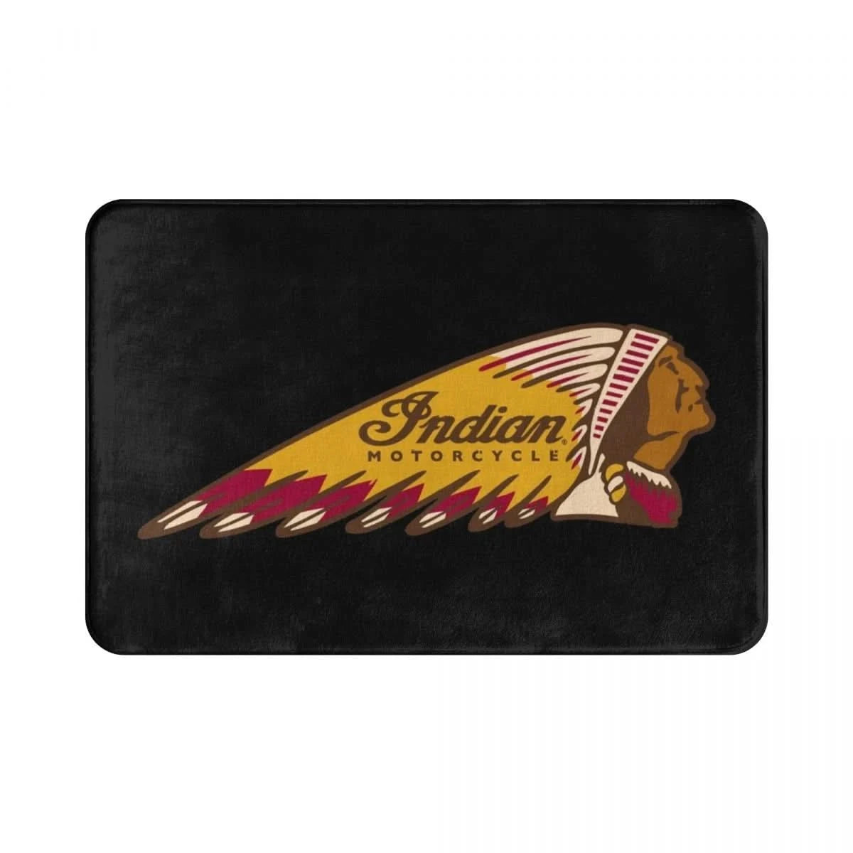 Indian Motorcycle Doormat Rug Carpet Mat Absorbent Mat Corridor Kitchen Toilet