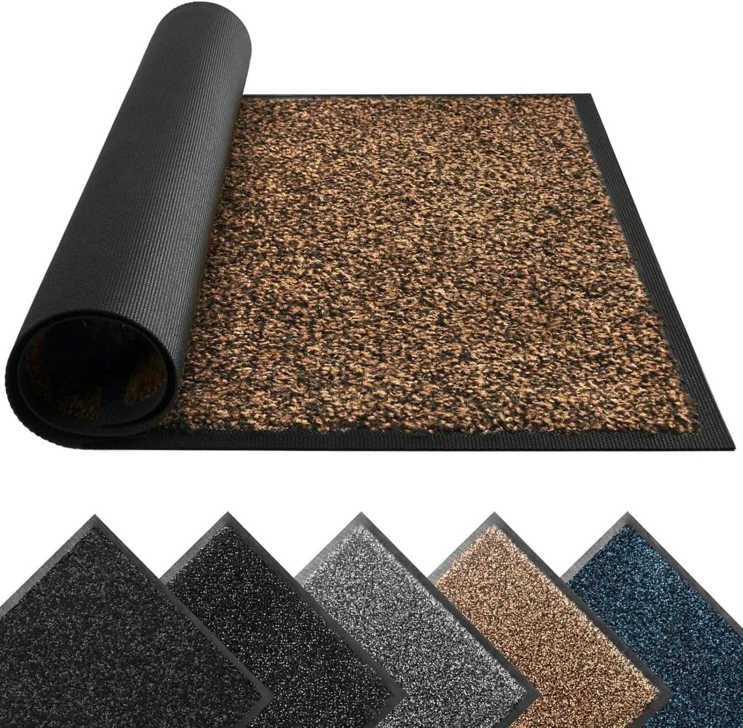 Door Mat Large Heavy Duty Rubber Barrier Non Slip Runner Rugs Back Hall Kitchen