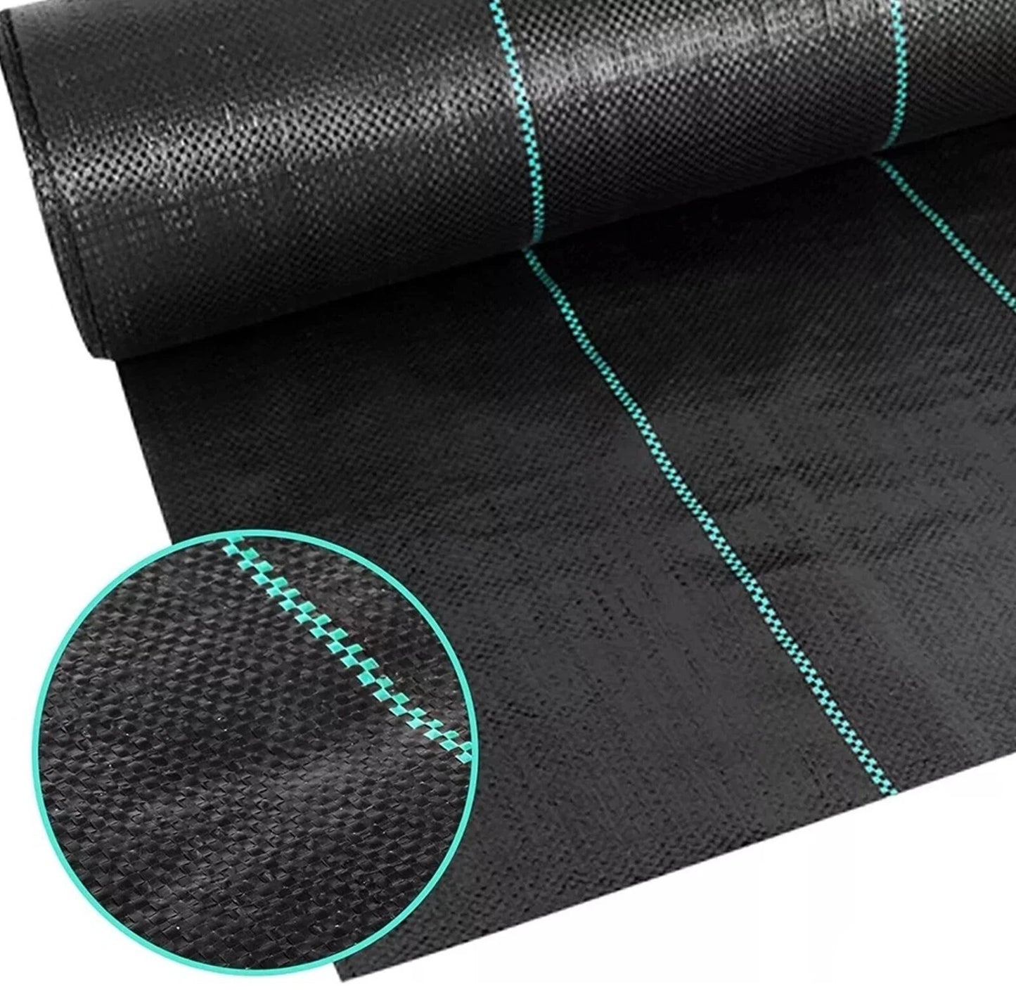 Weed Control Fabric Sheet Membrane Heavy Duty Landscape Ground Cover Garden Mat