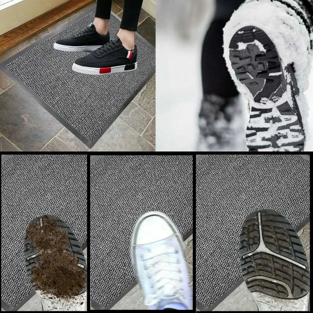 Heavy Duty Barrier Door Mat Non Slip Rug Kitchen Mat Runner Outdoor Indoor