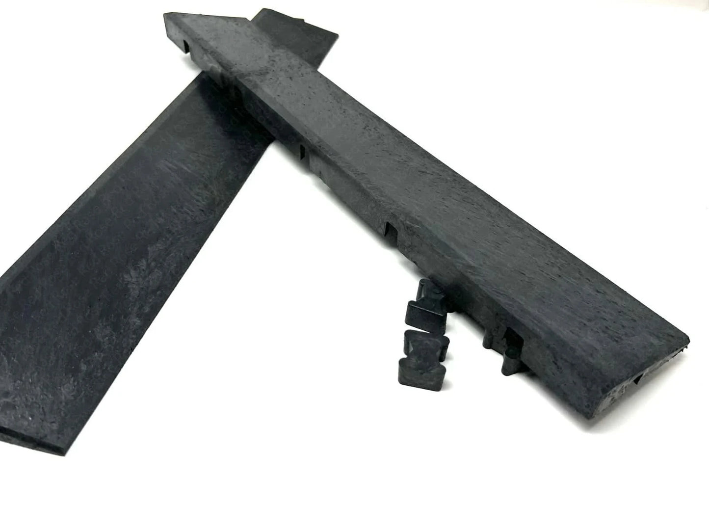 Garden Interlocking Decking Edging Pack - Edge x 2, for 45 x 45cm Tile