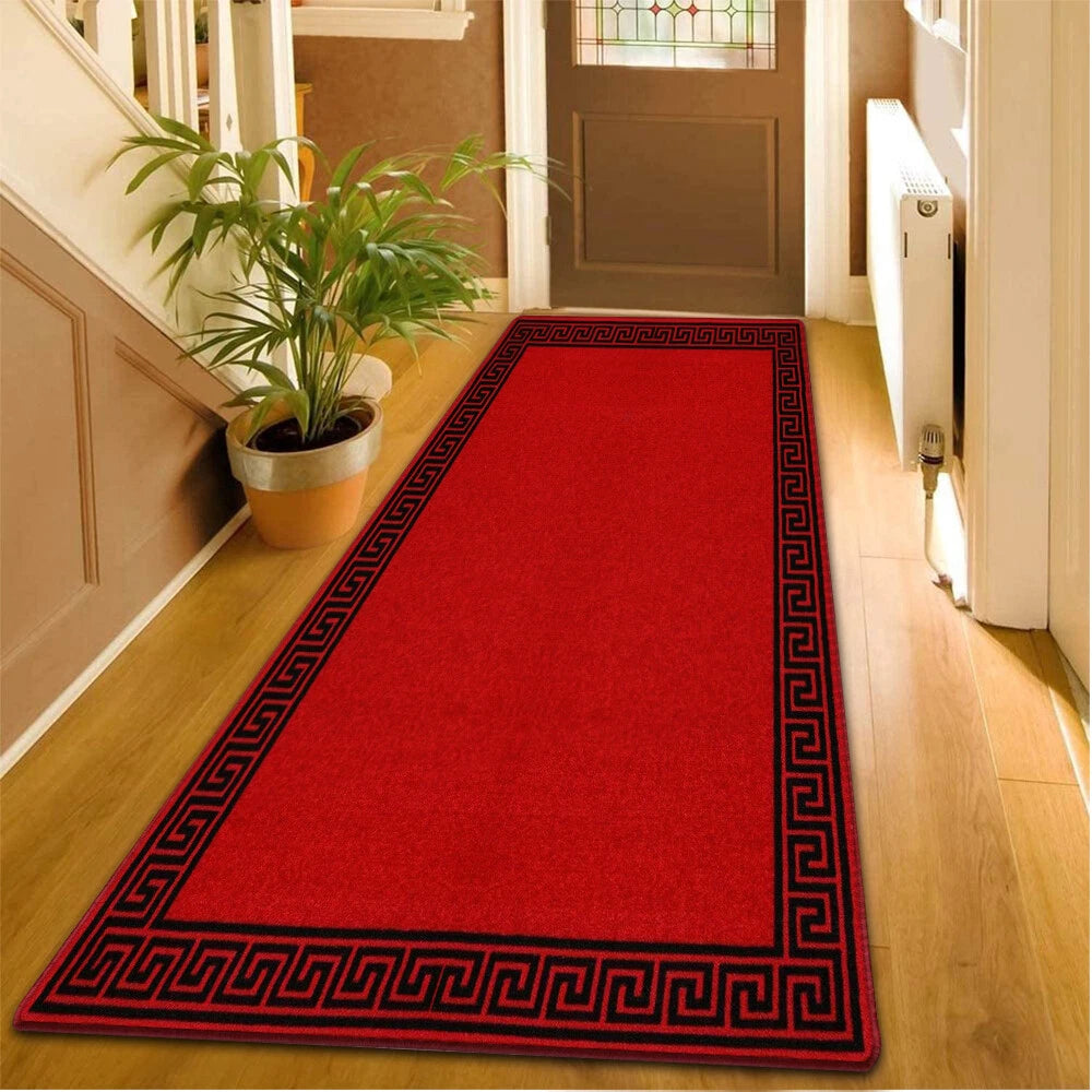 Non Slip Hall Runner Rug Long Hallway Runner Kitchen Carpet Door Mats Floor Mats