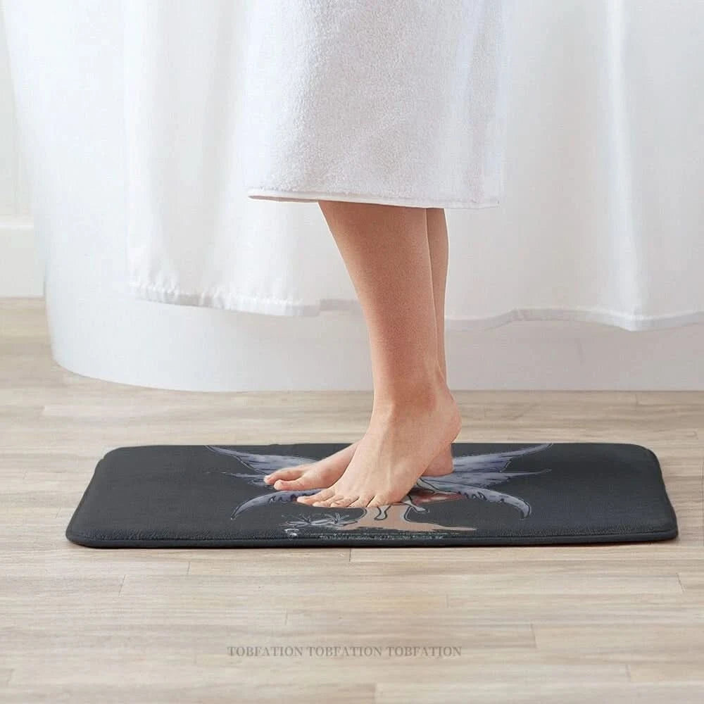 Cartoon Doormat Bath Mat Mushroom Balcony Carpet Entrance Door Rug Home Decor