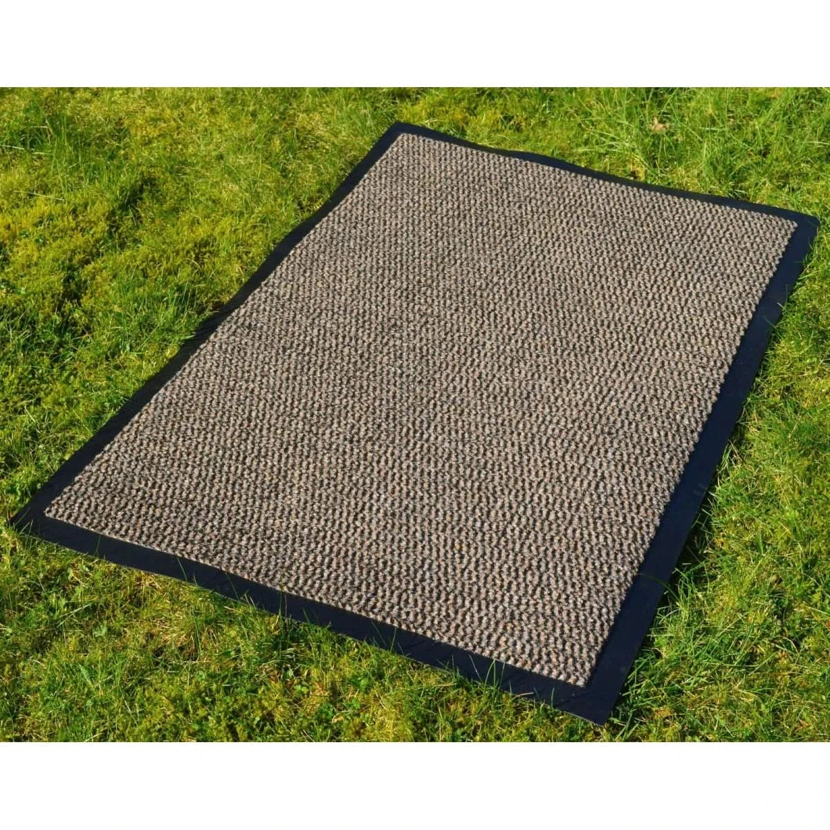 Door Mat Brown 40x60cm Nitrile Rubber Non-Slip Absorbent Entrance Mat Commercial
