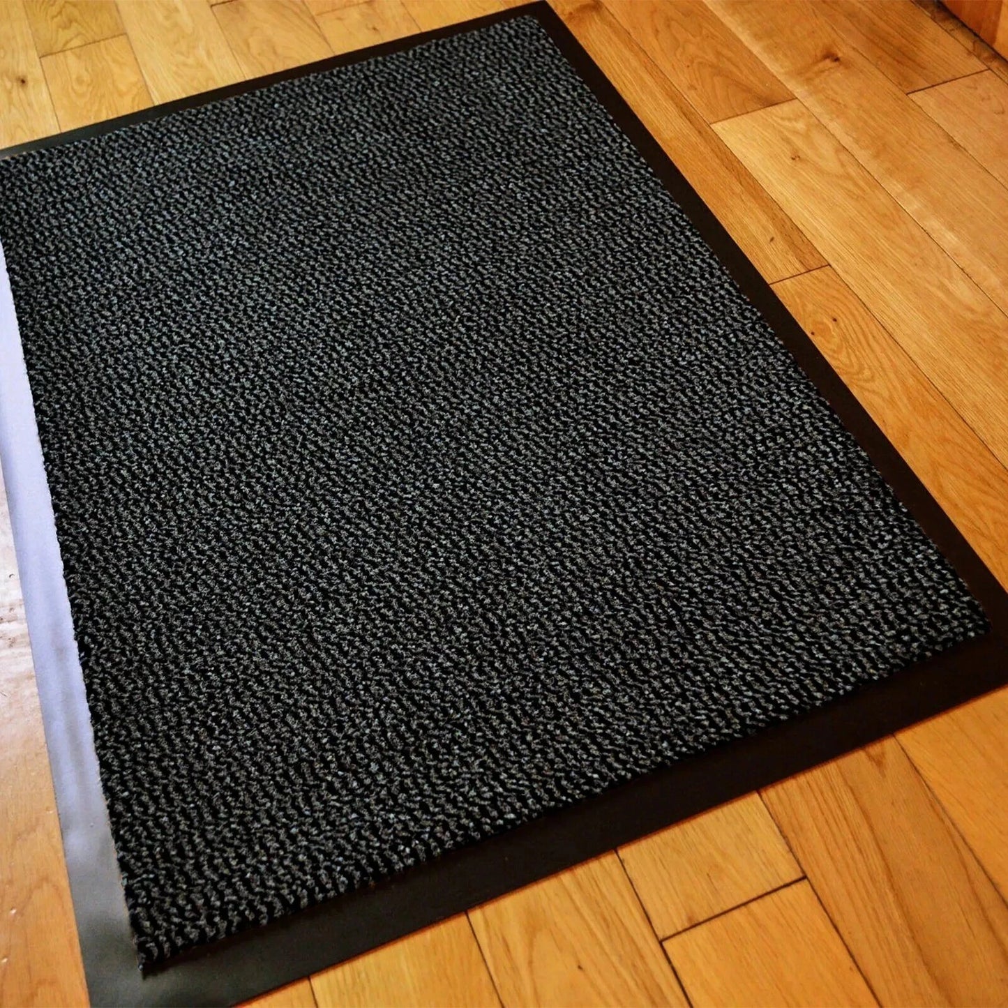 Large Heavy Duty Non Slip Rubber Back Door Mat Barrier Hallway Kitchen Floor Rug