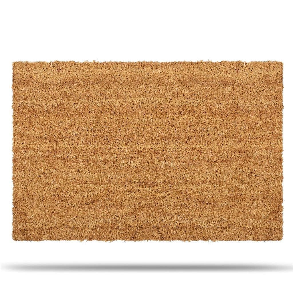 Large Door Mat Natural Coir Entrance Front Door Mats Indoor Outdoor 100 x 100cm