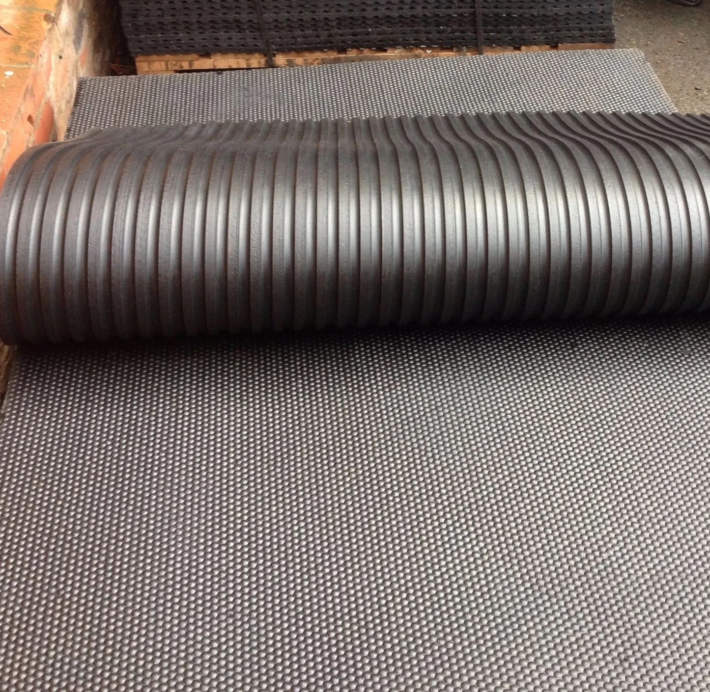 Heavy Duty Large Rubber Gym Mat Commercial Flooring 6ftx4ft 18mm garage mat