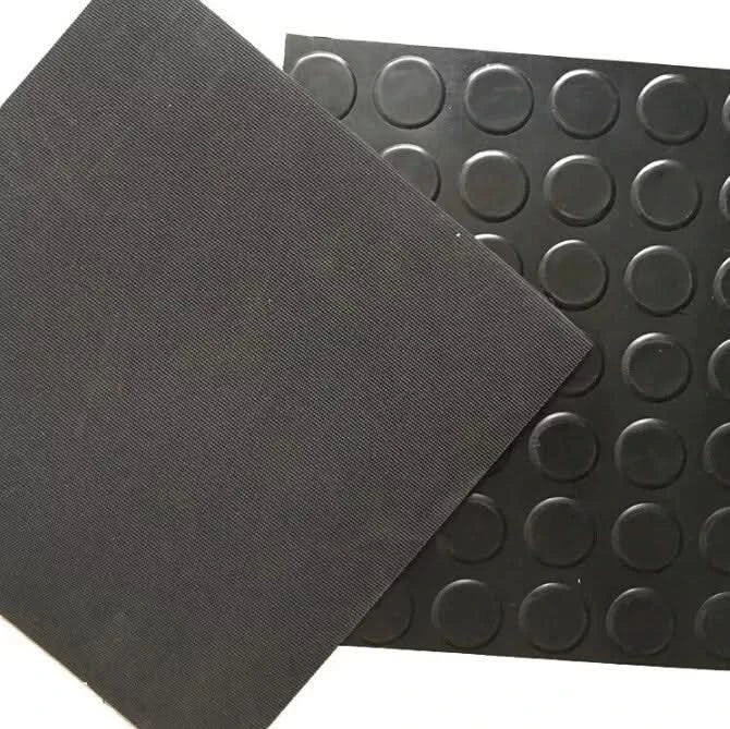 HEAVY DUTY RUBBER FLOORING MAT NON SLIP VEHICLES MAT - 1.5M WIDTH FOR CAR & VAN