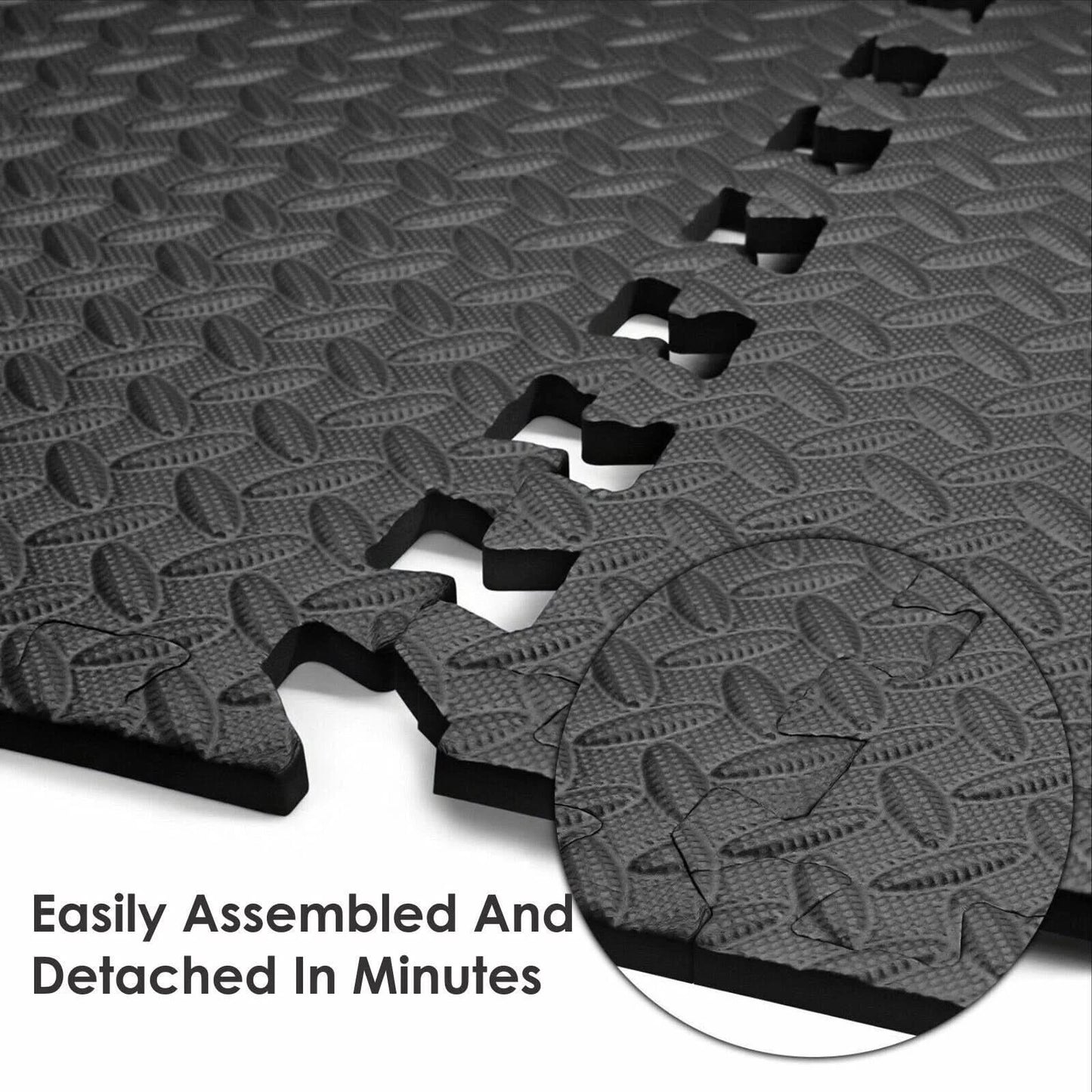 Interlocking Eva Foam Mats Puzzle Tiles Underlay Mat for Gym Garage or Workshop