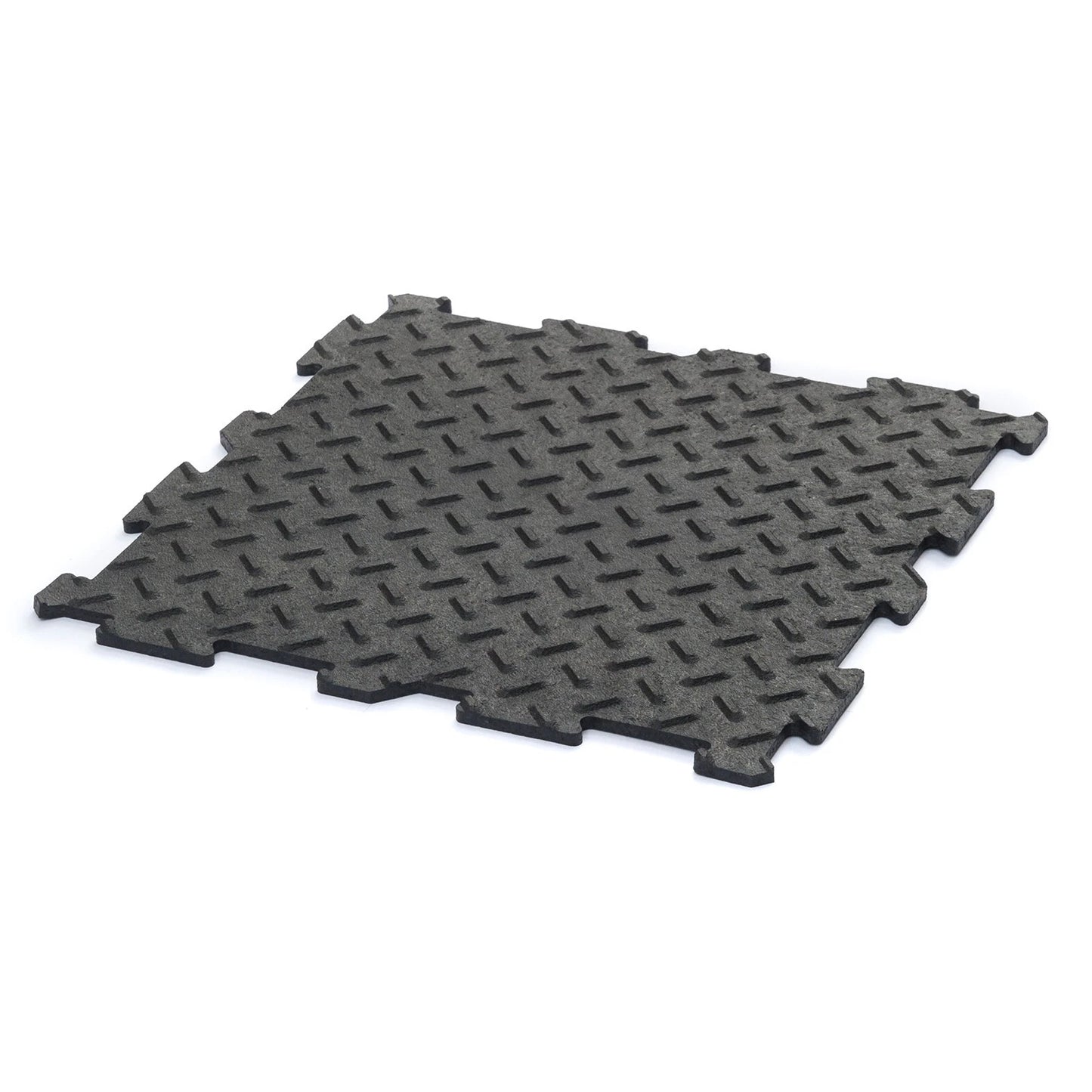 10 x Alpha Tile Workshop Van Garage Shed Utility - Recycled Rubber - 30 x 30cm