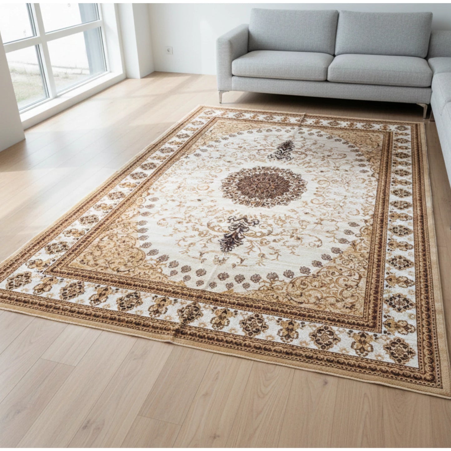 Modern Non Slip Large Area Rugs Living Room Bedroom Carpet Hallway Runner Mat
