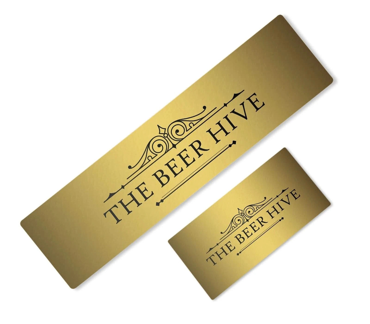 Personalised Bar Runner Ideal for Home Bar, Pub or Café - with Custom Text 70