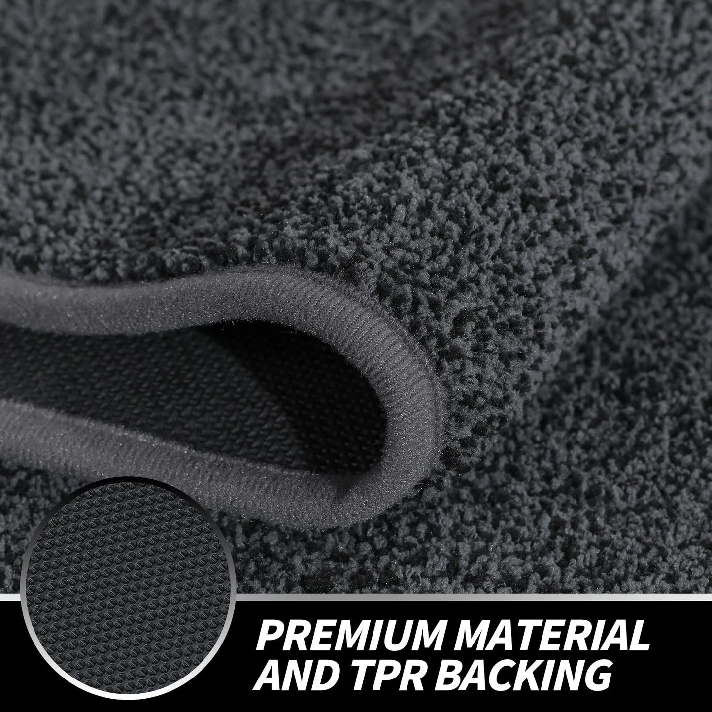 Indoor Doormat, Super Absorbs Mud Mat, Washable Non-Slip Backing Clean Door M...
