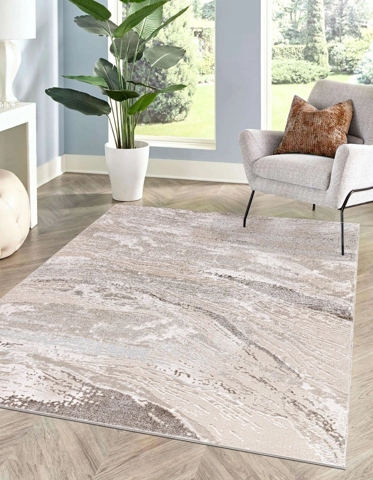 Rugs for Living Room Bedroom Hall Runner Rug Abstract Washable Indoor Mat Carpet