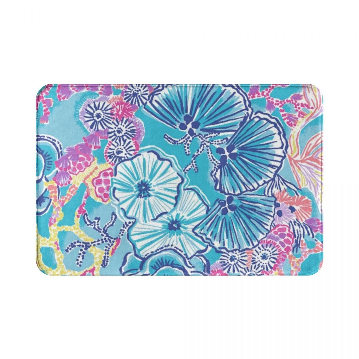 Lily Pulitzer Doormat Rug carpet Mat Front Room Corridor Kitchen Bedroom