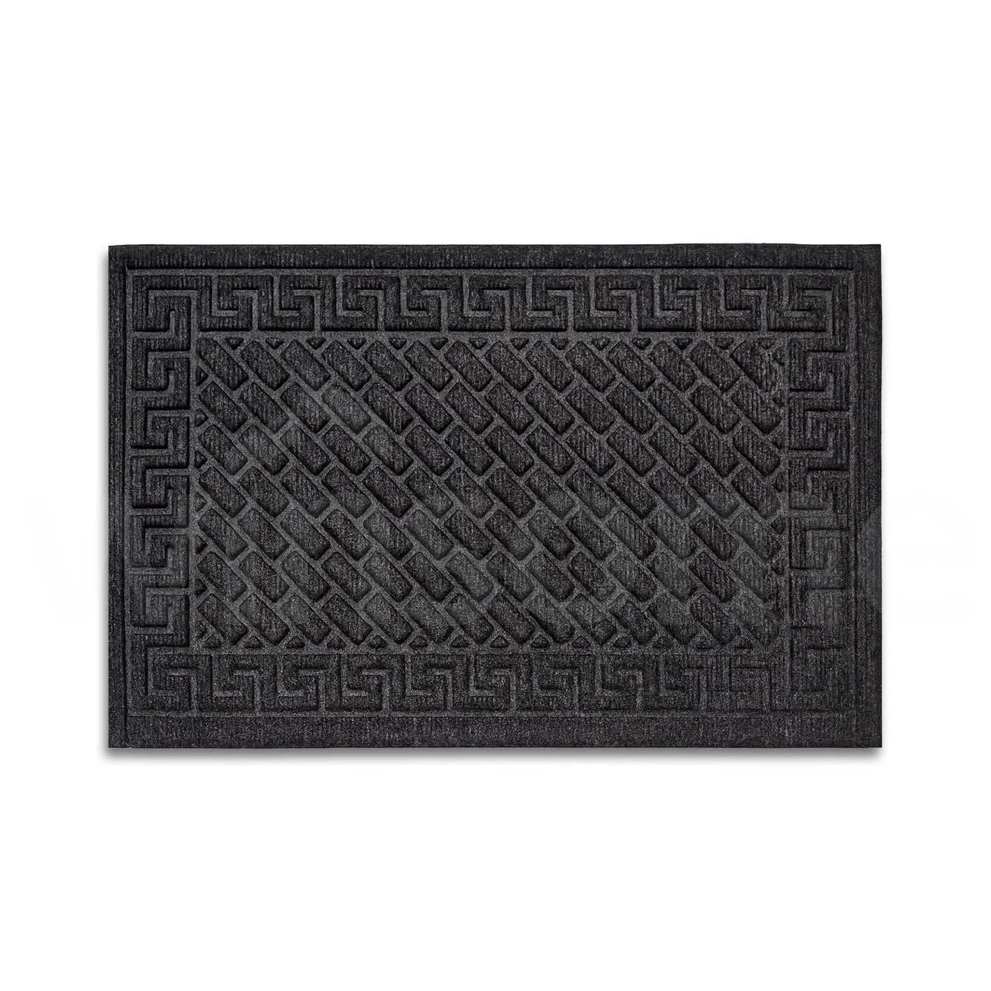 Non Slip Rubber Outdoor Mat Front Entrance Rug Heavy Duty Large 60 x 40cm