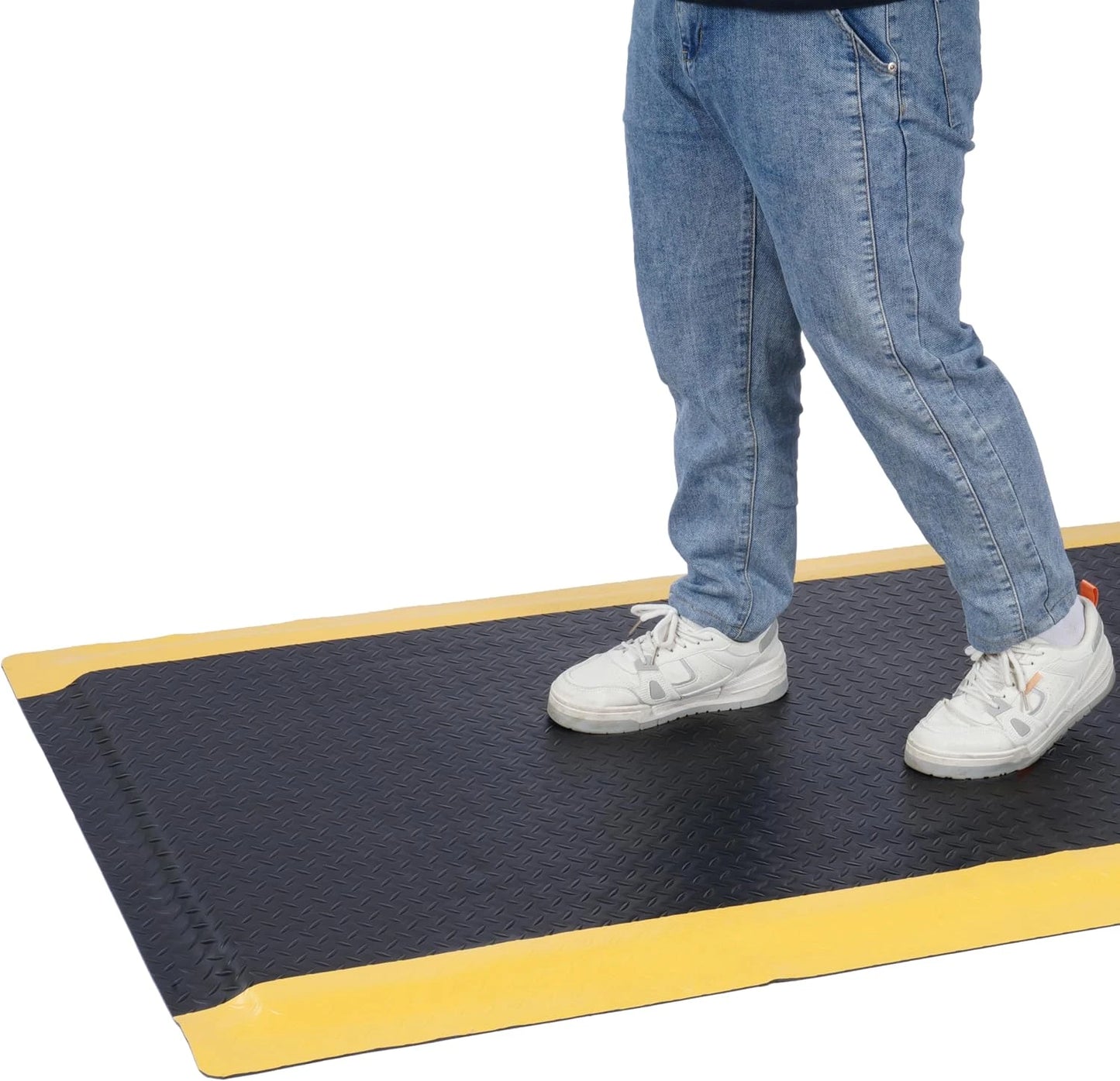Anti Fatigue Mats Industrial 2 X 6 15/16 Thick Ergonomic Standing Mat Commercial