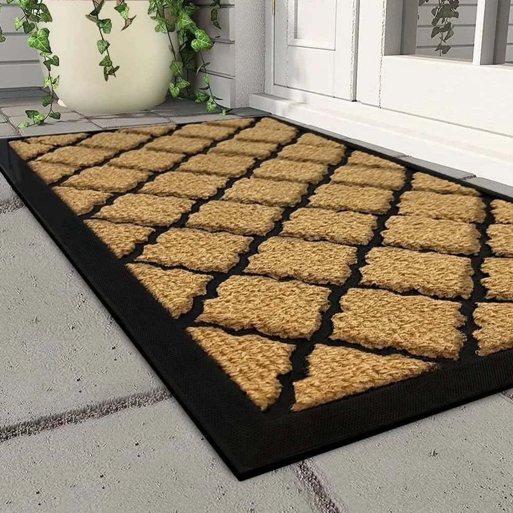 Outdoor Mats for Front Door,60x90cm Heavy Duty Front Door Mat Outside Non Slip