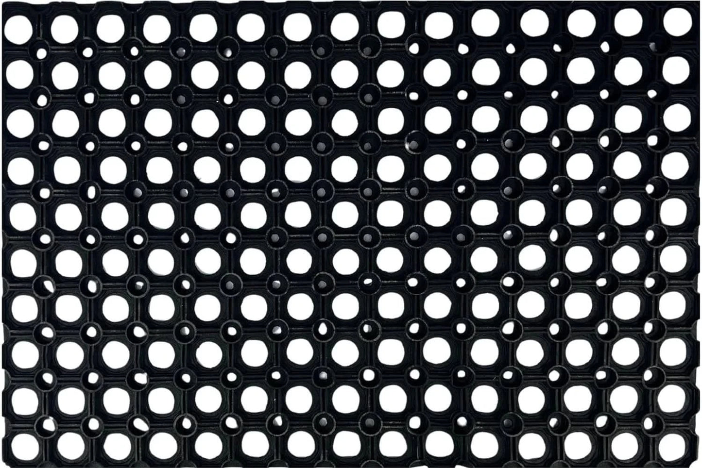 Industrial-Style Non-Slip Door Mat 150x100cm - Strong Rubber & Easy Maintenance