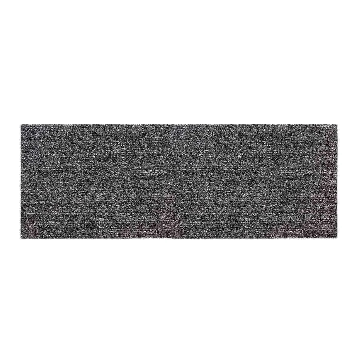 Heavy Duty Rubber Mat Non Slip Hall Runner Rug Door Mats in charcoal grey