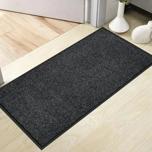 Indoor Outdoor Door Mat, 3'x5' Heavy Duty Front Door Mat, Non-Slip Washable