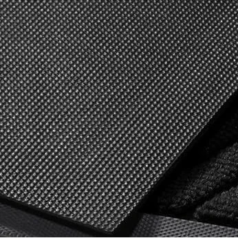 Front Door Mat Outside Entrance, 36x24, Waterproof All-Season 36x24 Inch Black