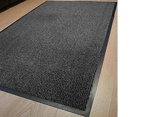Entrance Barrier Mat Brown Fleck Rubber 90cm x 150cm Flecked School Hall Office