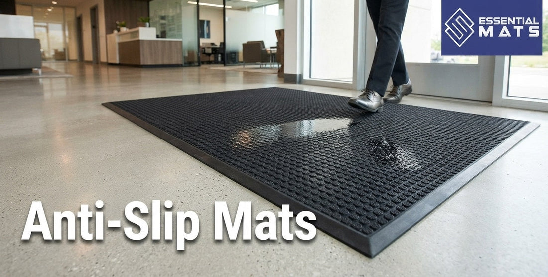 Heavy-Duty Rubber Mats with Anti-Slip Features for UK Businesses