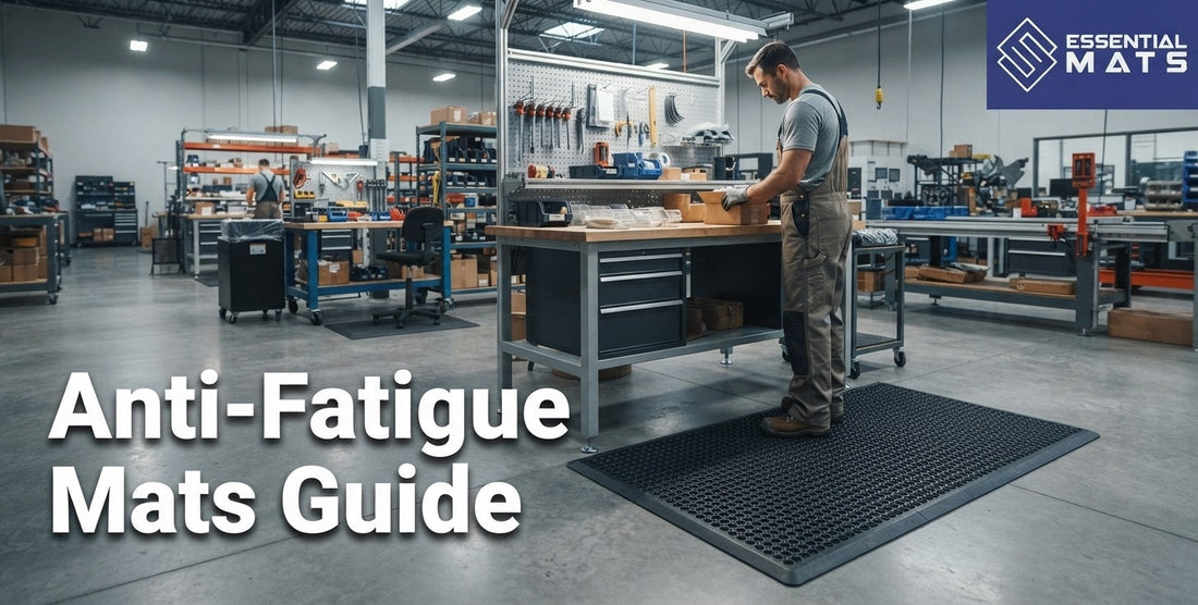 How Anti-Fatigue Mats Reduce Workplace Tiredness and Improve Productivity