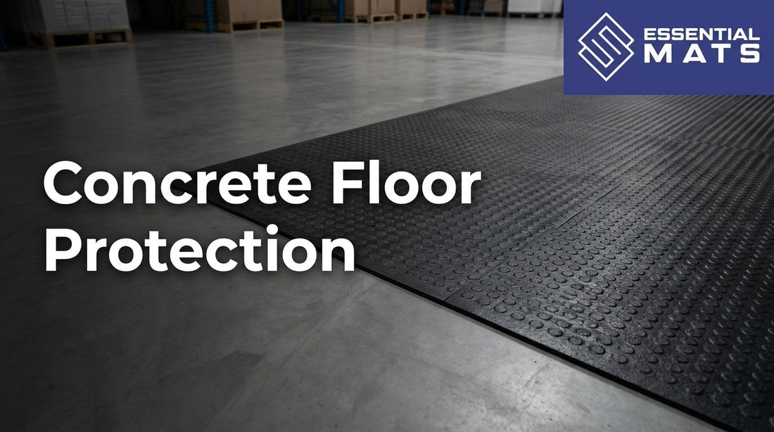 How Rubber Mats Protect Concrete Floors from Wear and Tear
