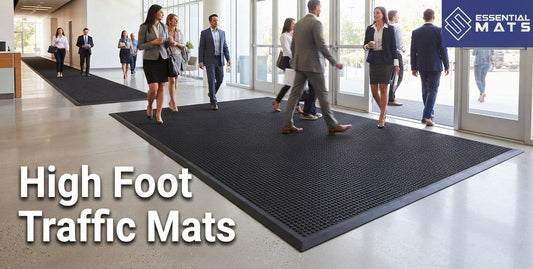 Rubber Mats Designed for Heavy Foot Traffic Areas