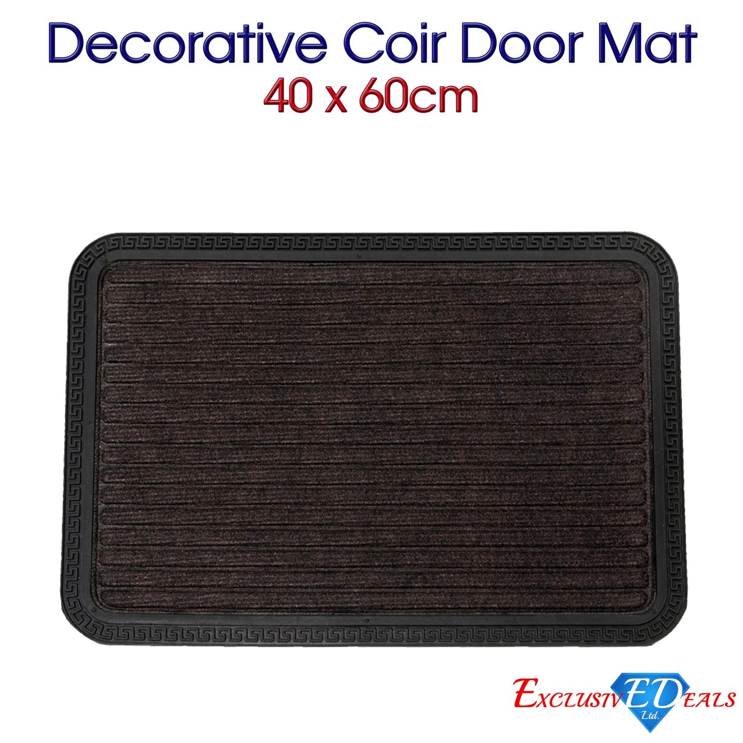 Classic Door Mat High Absorbent Non-Slip Door Rug Corridor Hallway Entrance