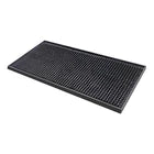 Mini Bar Mat Black Bar Rubber Drip Mat Runner For Pubs Restaurants 15cm x 30cm