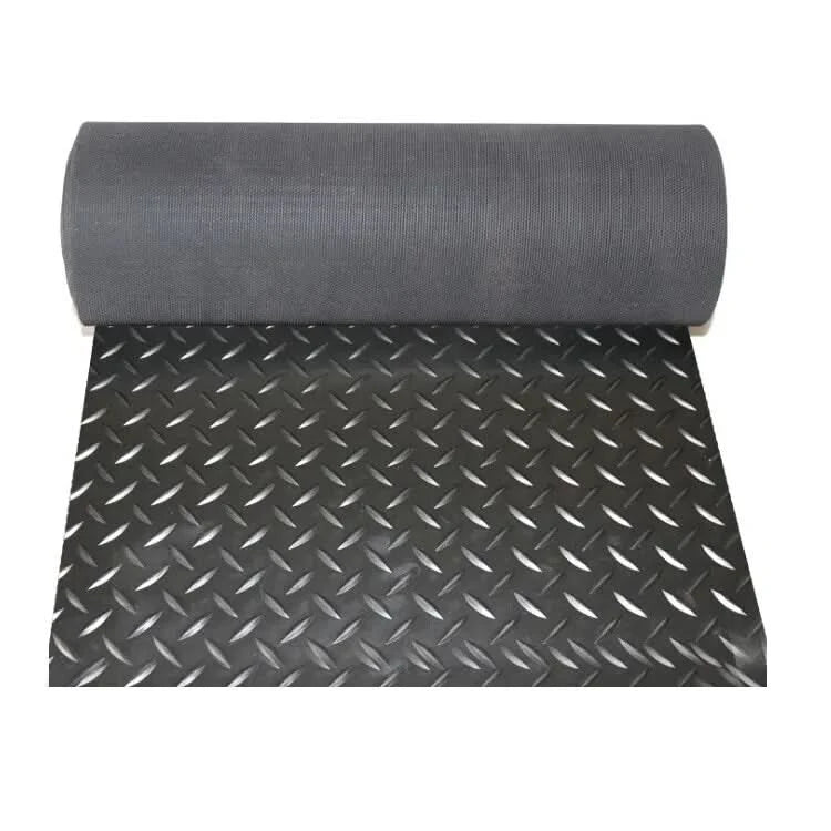 Rubber Flooring Matting Heavy Duty Mat Garage Industrial Gym Work Van Shed 1.5m