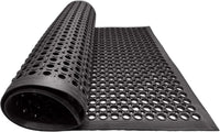 Commercial Rubber Mat Anti-Fatigue Non-Slip Drainage Floor Mat for Outdoor Use