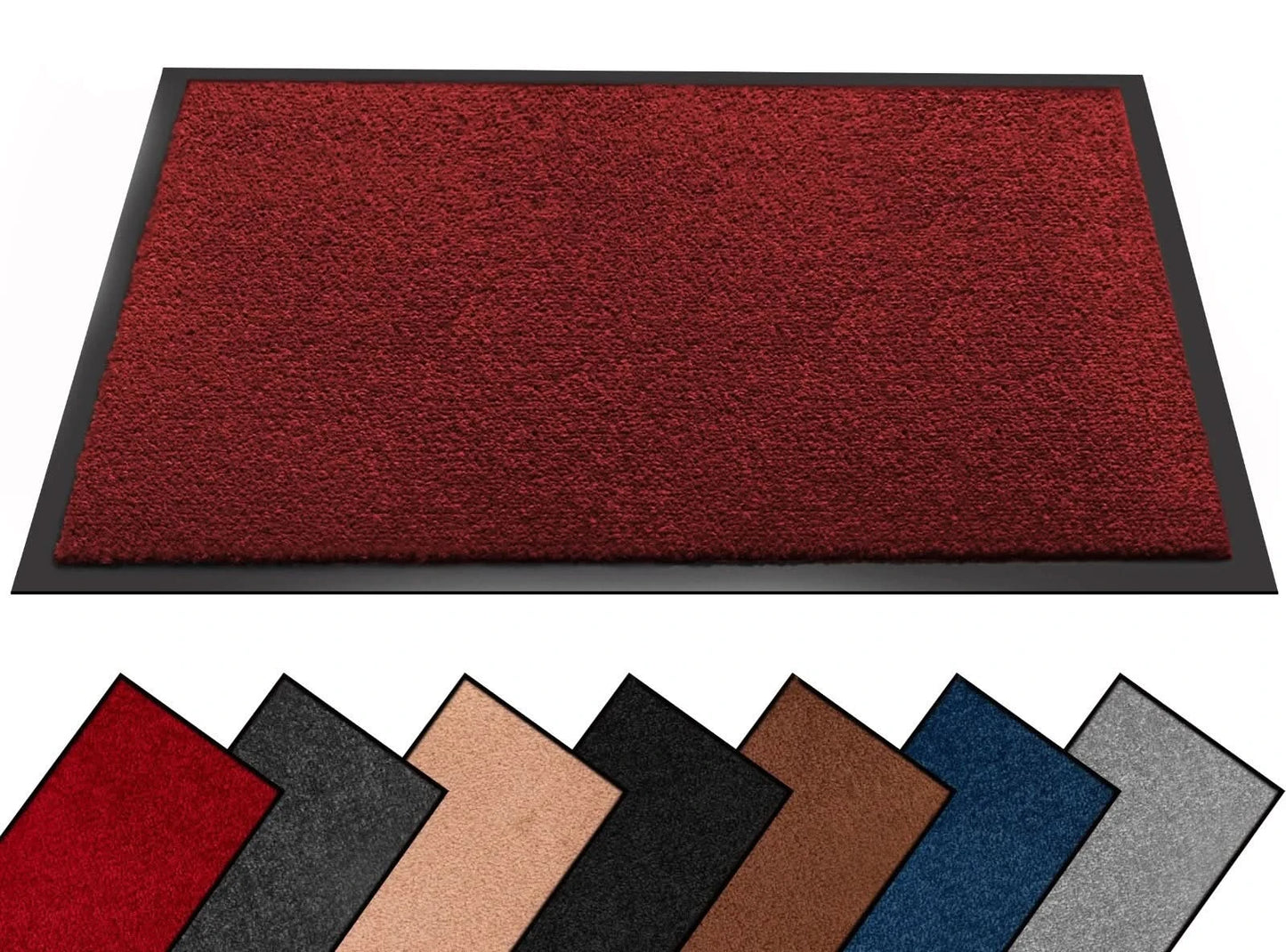 Heavy Duty Door Mat Non Slip Rubber Back In/Outdoor Kitchen Entrance Floor Rug