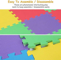 Faxatuo Exercise Mats, 20pcs Gym Flooring Interlocking EVA Floor Tiles