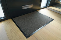 Non Slip Heavy Duty Dirt Rubber Edged PVC Barrier Door Entrance Mats - Beige