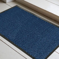 Non Slip Door Mat 60x90cm Blue Indoor Washable Rug Kitchen Floor