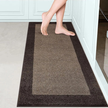 FCSDETAIL Dirt Trapper Indoor Door Mat 60 x 210 cm, Non-slip Entrance Rug, Machi