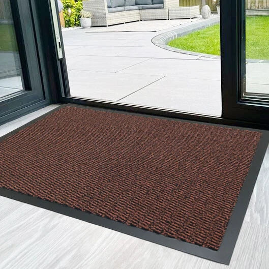 Entrance Mats Indoor Outdoor Non Slip Door Rugs Rubber Edge Barrier Absorbent