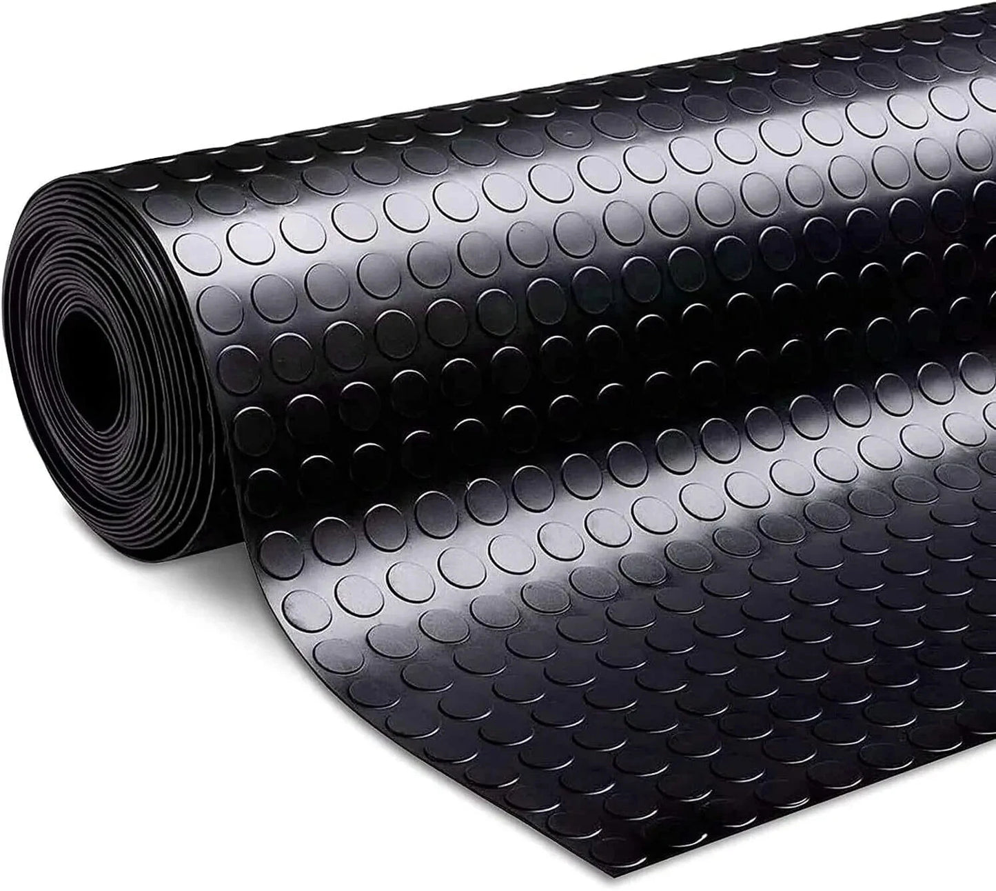 Rubber Flooring Matting Heavy Duty Non-Slip Industrial Work Caravan 1.5m Width