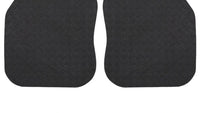 Nicoman Recycled Rubber Universal Car Mat Set in Black All Weather Protection