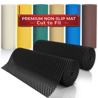 Non Slip Mat Roll Grip x2 Matting Liner Rubber Material Car Dashboard Trays UK