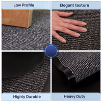 Heavy Duty Non Slip Rubber Back Barrier Door Mat Kitchen Doormats Hallway Rug