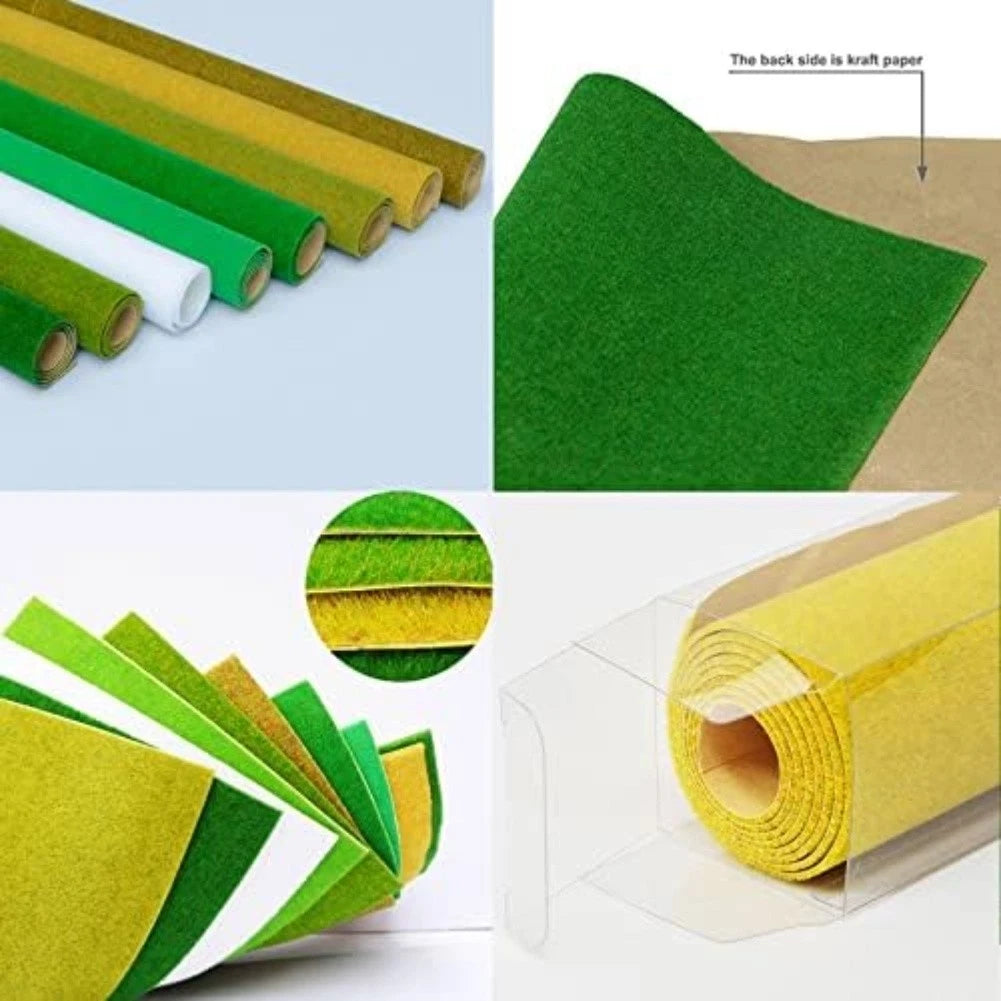 Woodland Scenics Ready Grass Vinyl Mats - Project Sheet Spring Grass (US IMPORT)