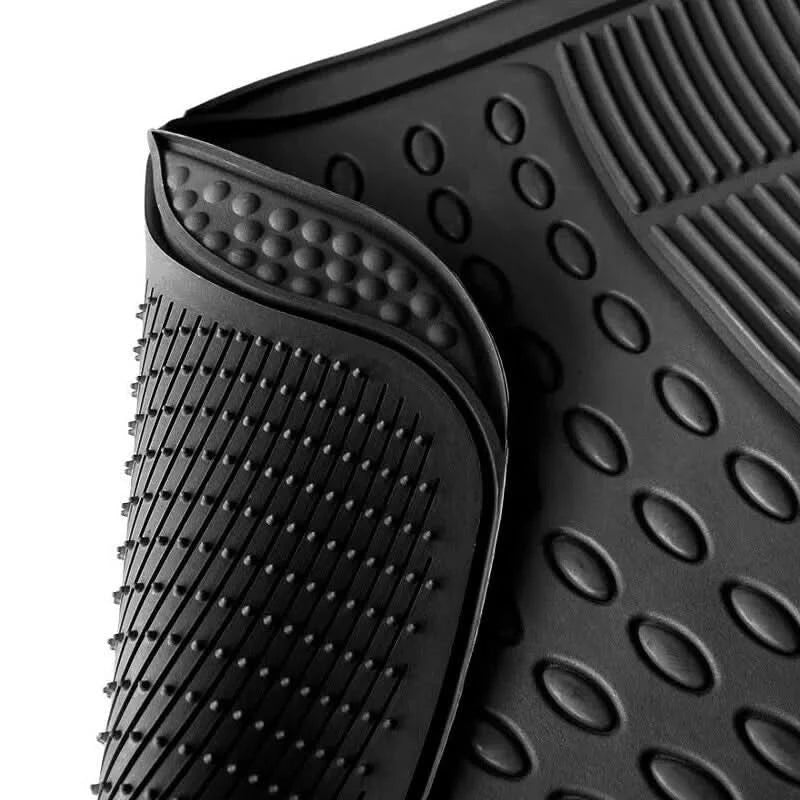 For ROLLS-ROYCE DAWN - HEAVY DUTY UNIVERSAL 4 PIECE RUBBER CAR FLOOR MATS