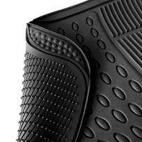 For ROLLS-ROYCE DAWN - HEAVY DUTY UNIVERSAL 4 PIECE RUBBER CAR FLOOR MATS