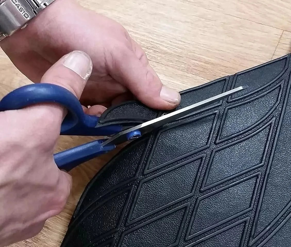 Heavy Duty Black Rubber Boot Mat Liner Car Boot - For Rolls Royce All Models
