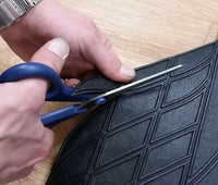 Heavy Duty Black Rubber Boot Mat Liner Car Boot - For Rolls Royce All Models